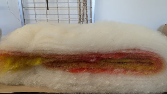 COMING SOON! Wool Batt Dyed Colours- for spinning, felting