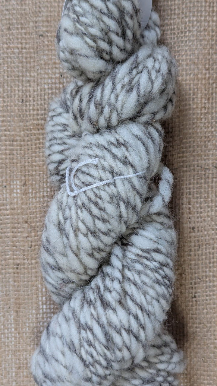 Aran, 2 ply, mixed, 60 grams - Handspun Yarn
