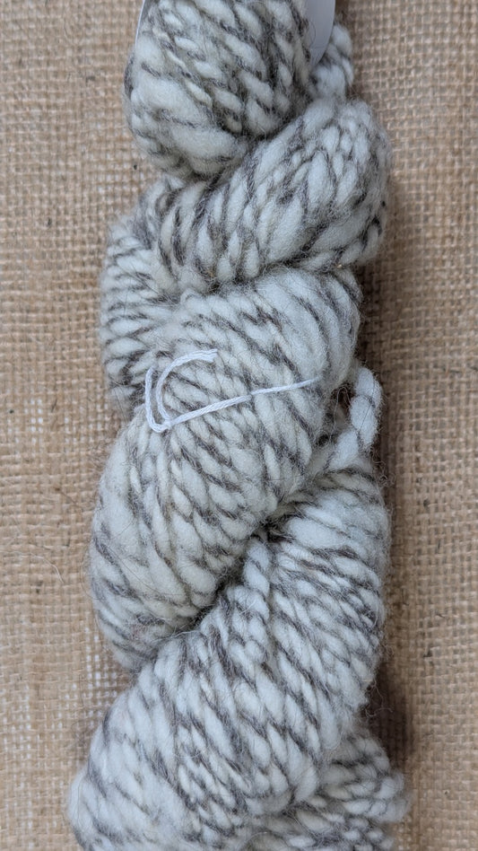 Aran, 2 ply, mixed, 60 grams - Handspun Yarn