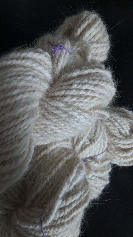 Custom yarn spinning-cat and dog hair