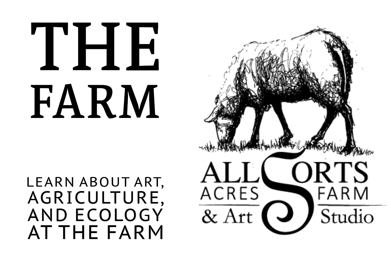 Learn about Art, Agriculture, and Ecology at the farm