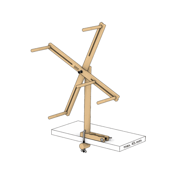 Lojan Skein winder table