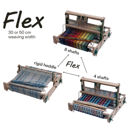 Lojan Flex loom conversion kit - rigid heddle to shaft loom