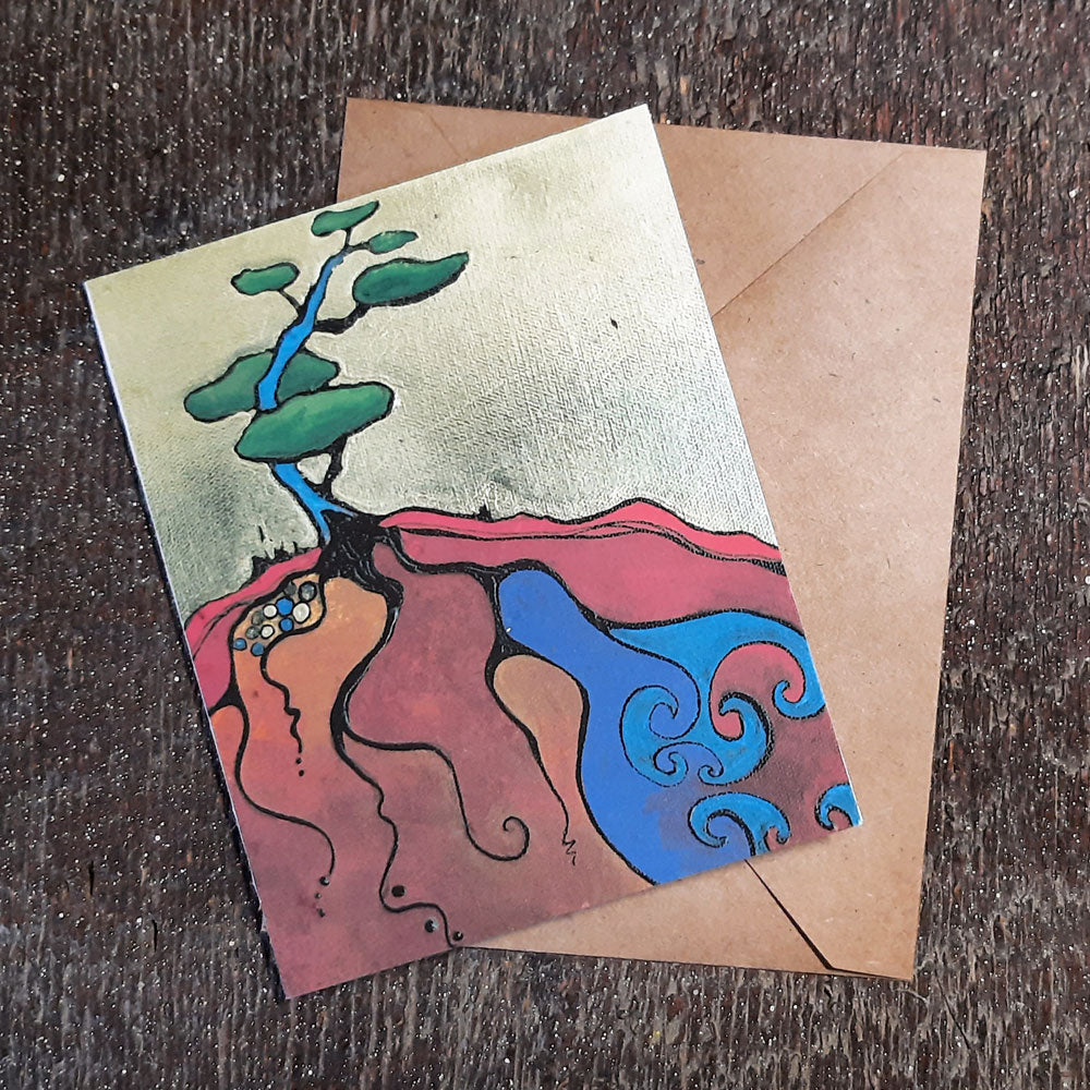 Wildflower Seed Greeting Card - Connection: Queen of the Hill