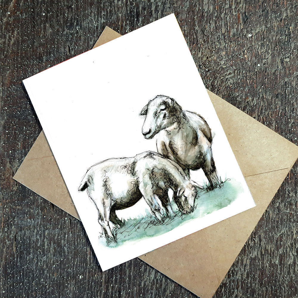 Wildflower Seed Greeting Card - SHEEP_CANADIAN_ARCOTT