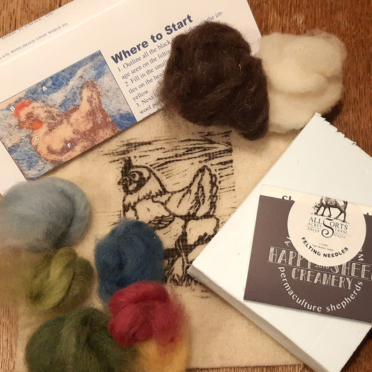 Needle Felting Kit- Henny Penny