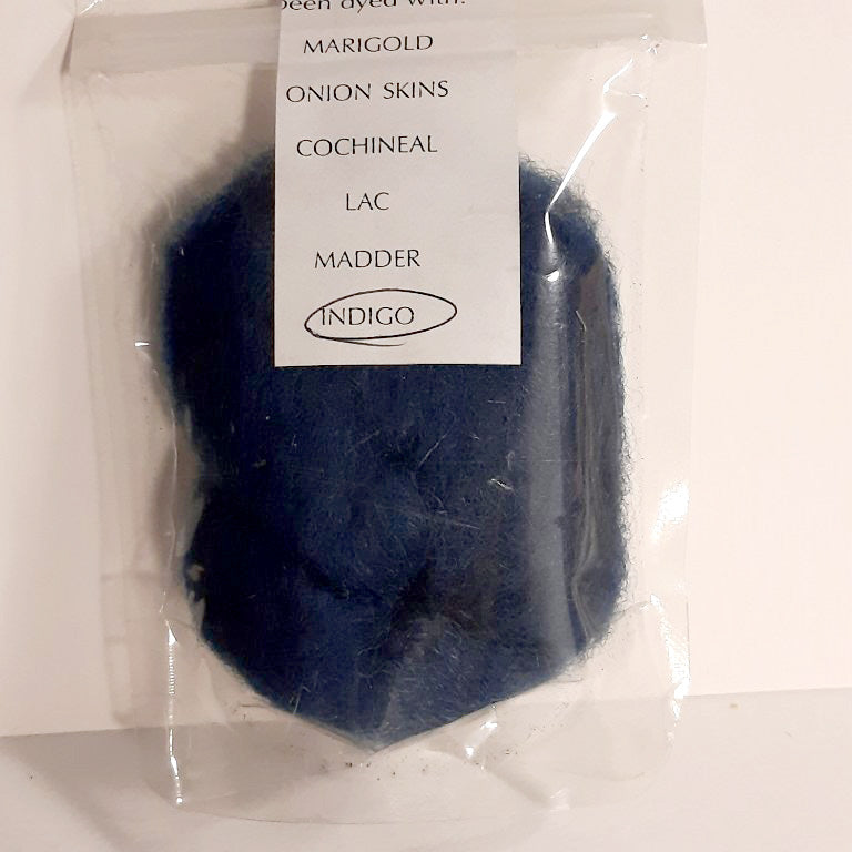 needle felting wool colour natural dye