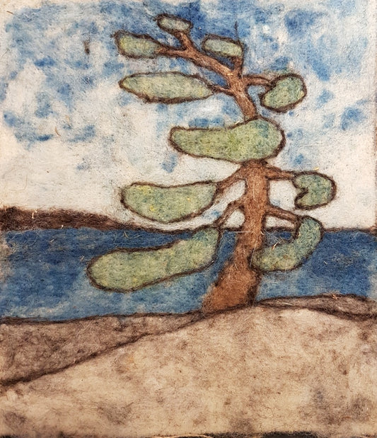 Needle Felting Kit- Georgian Bay Lone Pine
