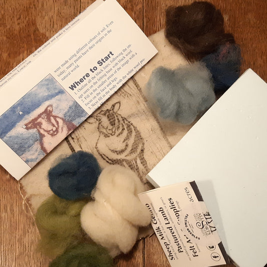 Needle Felting Kit- Sheep