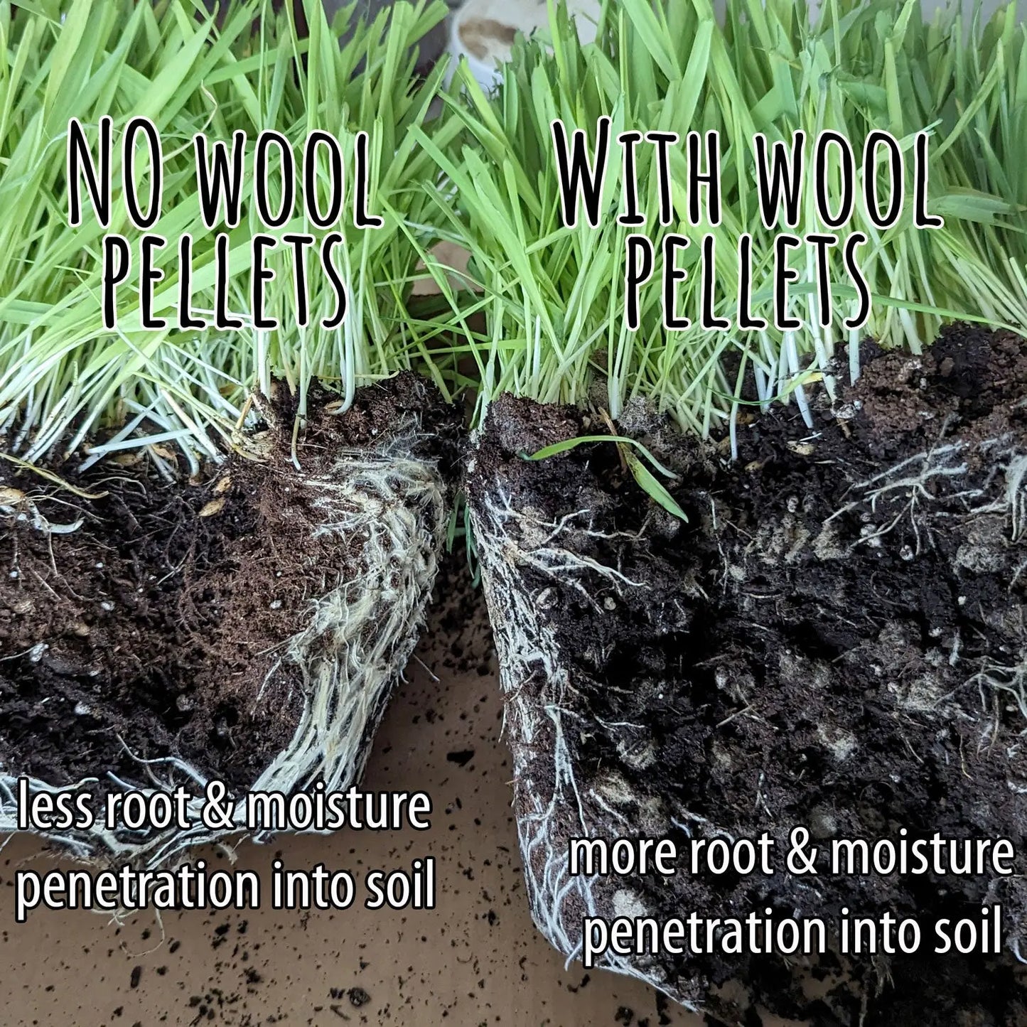 Wool Garden Pellets 2 kg - natural garden enrichment