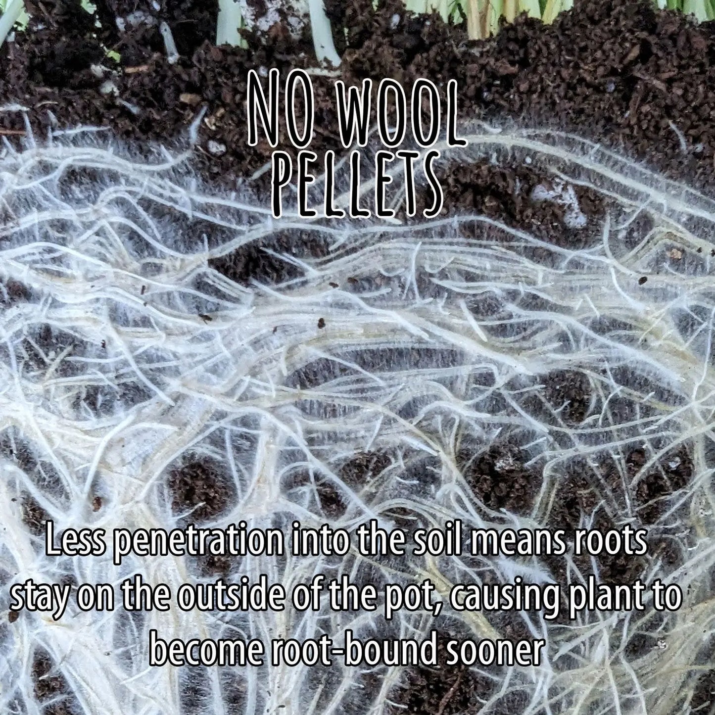 Wool Garden Pellets 2 kg - natural garden enrichment