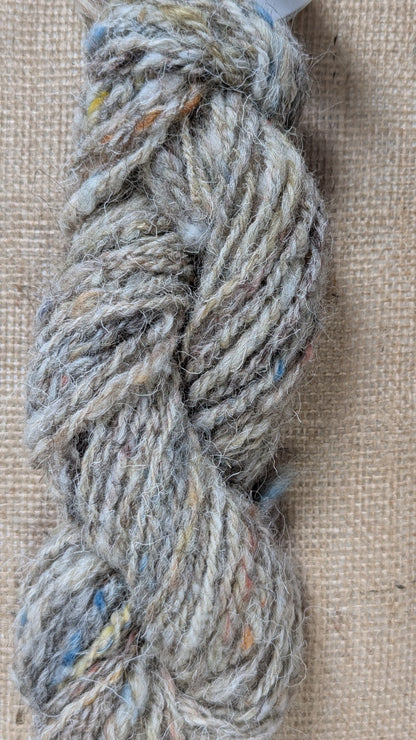 Aran-Bulky, 3 ply, mixed, 52 grams - Handspun Yarn