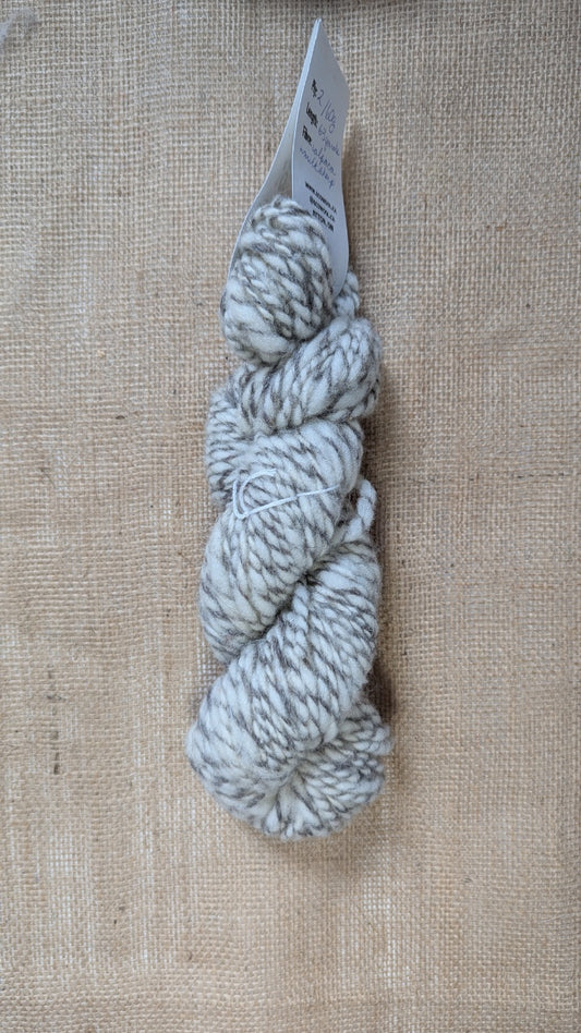 Aran, 2 ply, mixed, 60 grams - Handspun Yarn