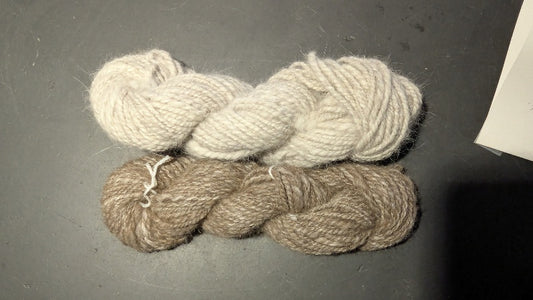 Custom yarn spinning-cat and dog hair