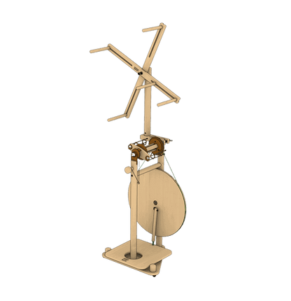 Lojan Skein winder on wheel