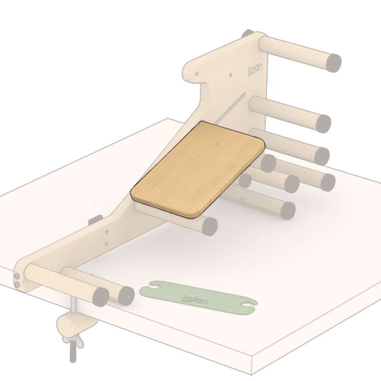 Tablet weaving board