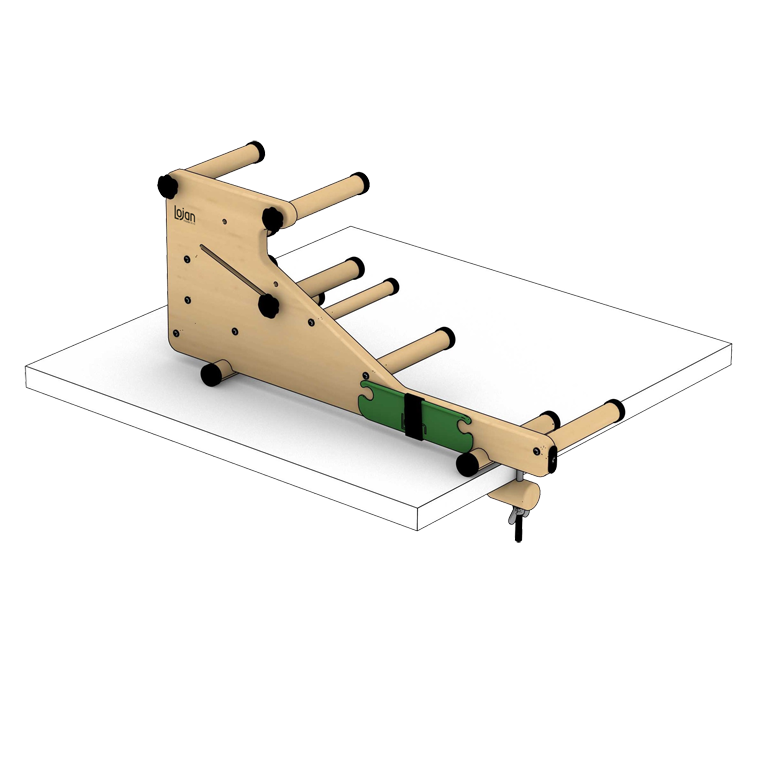 Lojan Inkle Loom drawing
