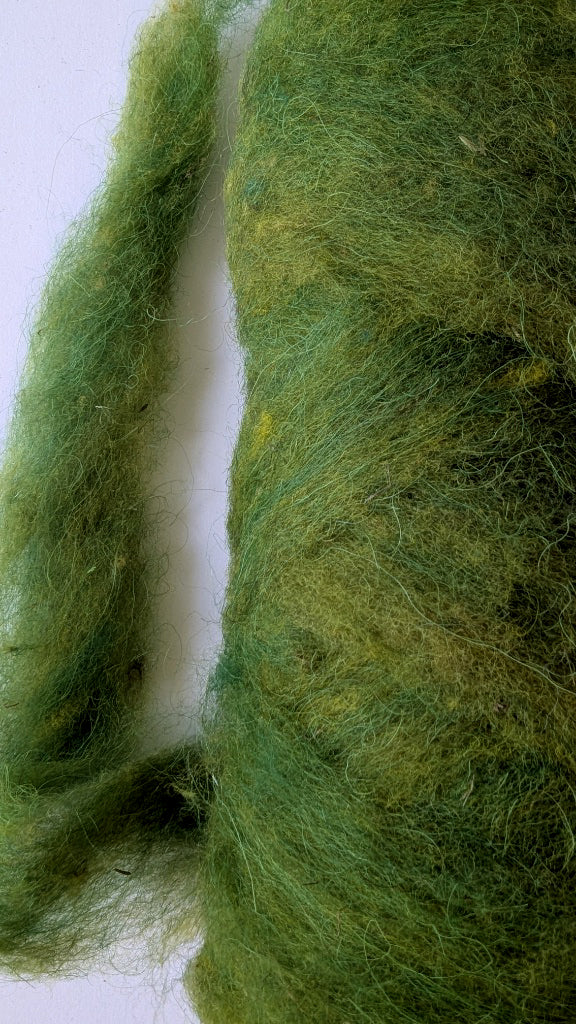 Moss- Greens Roving